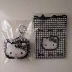 ハローキティ クッションキーホルダー&プチ巾着