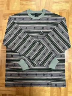 HUF ストライプトレーナー Sサイズ