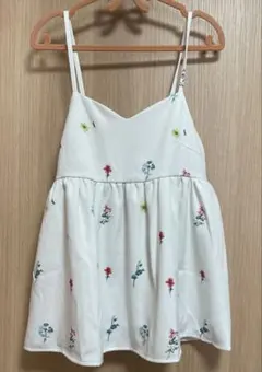 【神戸レタス】ハートネックフラワープリントキャミトップスのサムネイル