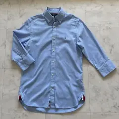 【美品】TOMMY HILFIGER TH FLEX 長袖 七分袖 シャツ S