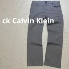 ckカルバン・クライン ヘリンボーン ストレッチパンツ グレー W85のサムネイル