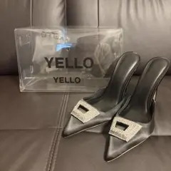 完売アイテム‼️ yellowデニムヒール/M 箱付き 完売アイテム‼️ yellowデニムヒール/M 箱付き - メルカリ