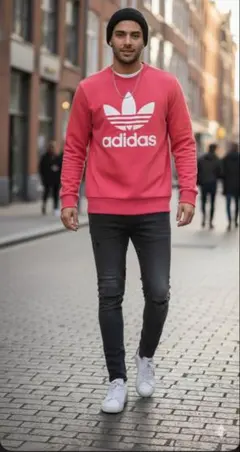 ピンク スウェット