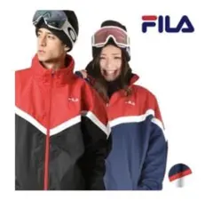 FILA ナイロンジャケット トリコロール Mサイズ