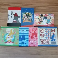 Disney ハンディタオル 6枚セット