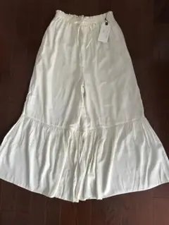 冬にも白は良き♡値下げ♡チャオパニックティピー♡ティアードパンツ♡タグ付き新品♡