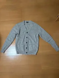 UNIQLO Vネックカーディガン グレーのサムネイル
