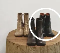 TODAYFUL スクエアショートブーツ SquareShortBoots 37