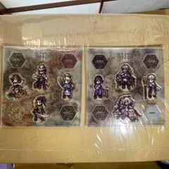 オクトパストラベラー2 アクリルキーホルダー 旅の記録 ステンドグラス