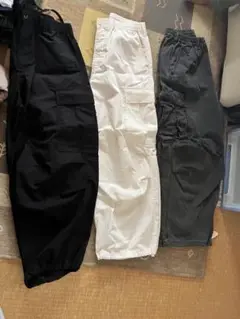 カーゴパンツ 3色セット Mサイズ