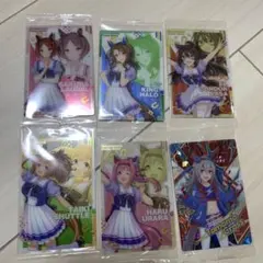 ウマ娘ウエハース6枚セット