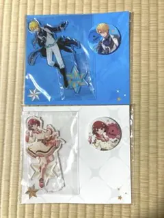 推しの子 ジャンプフェスタ 缶バッジ 星野アクア 2種 イラストカード1