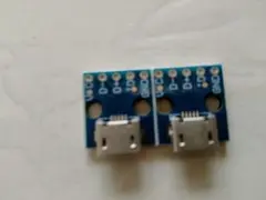 Micro USBコネクタ 2個セット