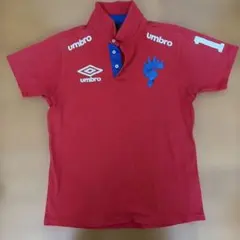UMBRO ポロシャツ レッド ブルーのサムネイル