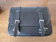 バイク用 サイドバッグ ブラック キルティングデザイン 12L ヘンリー 