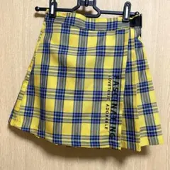 【美品】Lovetoxic黄色チェックスカート
