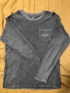 mont-bell ウォッシュアウト コットン ロングスリーブT Men's S