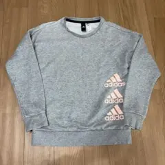 adidas グレー キッズ トレーナー 150センチ