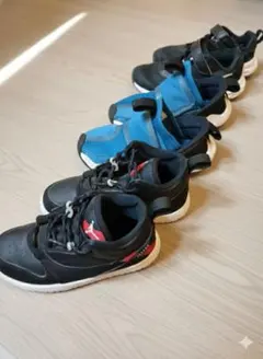 Jordan、Nike スニーカー 17.5＆18.5　3足セット