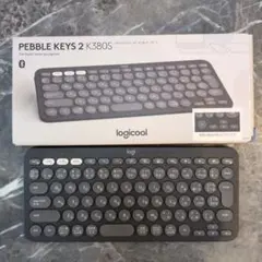 ロジクール 無線キーボード PEBBLE KEYS 2 K380s