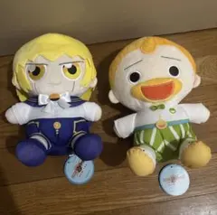 金色のガッシュ!!2　BIGぬいぐるみ　ガッシュ　キャンチョメ2種セットタグ付き