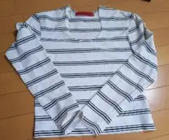 ボーダーロンt Tシャツ