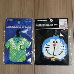 しまむら ラバー ラゲッジタグ ドラえもん ハワイアロハシャツ 新品のサムネイル