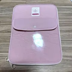 パソコンケースiPad 13インチ缶バッジ入れ推し活推しカラー痛バ