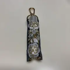 インド刺繍リボンハンドメイドリップケース