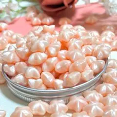 【ピーチピンク】星形シーリングワックス100粒