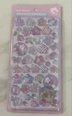【正規品】ボンボンドロップシール 和柄 桜　新作