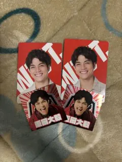 WEST 重岡大毅 アルバム風カード ステッカー