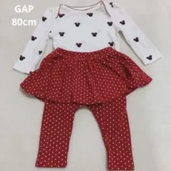 GAP ギャップ⭐︎ミニーちゃん ベビー服上下セット