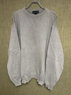 90s croft & barrow 前v コットン ニット