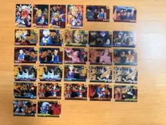 森永ドラゴンボール ウエハースカード ゴジータ4、ベジット3D、スーパーサイヤ人