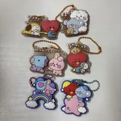 BT21ぷっくりラバマスグミ6個セット