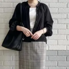 グリーンレーベルリラクシング 結論シリーズ カバーアップブラウス 羽織 冷房対策のサムネイル