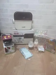 Combi 除菌じょ～ず、Pigeon哺乳瓶 などセット