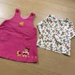 MINI-K ベビー用　ワンピース　Tシャツ　2点セットのサムネイル