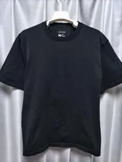 美品　ニュートラルワークス　ニット　Tシャツ　クルーネック　コメリナ　黒のサムネイル