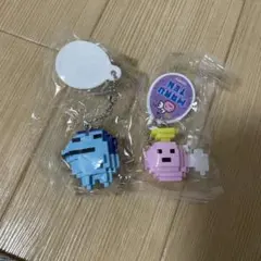 たまごっち　ドットフィギュアチャーム　2個セット　まるてん　ぎんじろっち
