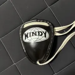 WINDY ウインディ 本革製 ボディーミット ベリープロテクター 黒 M