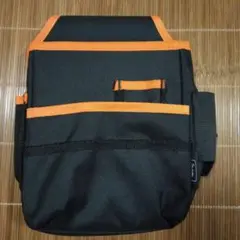 ナイロン製ツールバッグ 黒・オレンジ