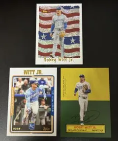 topps archives Bobby Witt Jr. 国旗 インサート