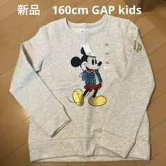 新品　160cm GAP kidsミッキーマウス プリント トレーナーのサムネイル