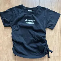 ANAP KIDS 半袖Tシャツ ブラック120cmのサムネイル