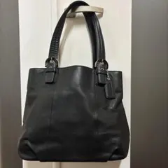 COACH コーチ メトロポリタン 2way トートバッグ レザー ブラック