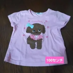 クラウンバンビ　ピンクTシャツ　100センチのサムネイル