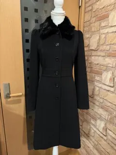 Nanette Lepore ナネットレポー　リアルファー　暖かアンゴラコート