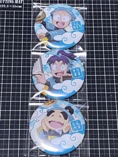 忍たま乱太郎 タワレコカフェ 缶バッジ 乱太郎 きり丸 しんベヱ